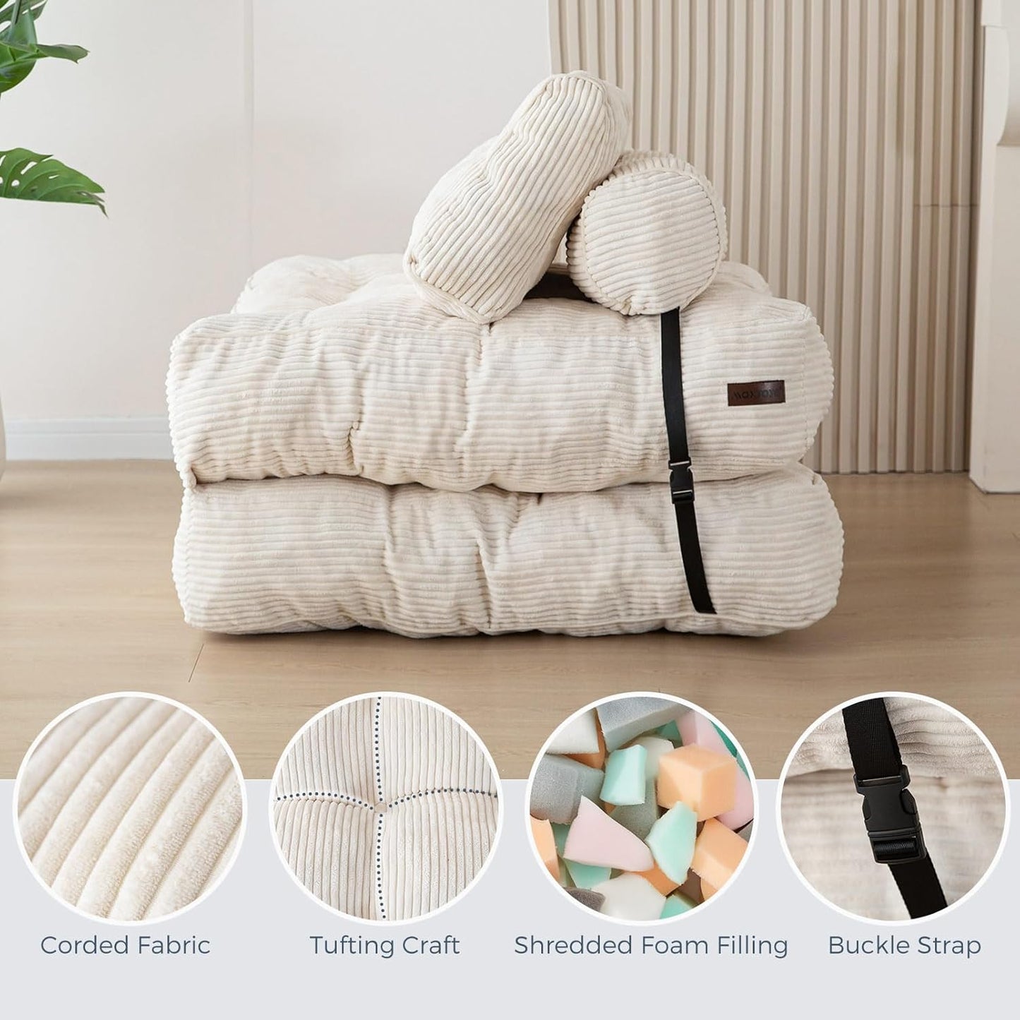 Folding Sofa Pillow Bed