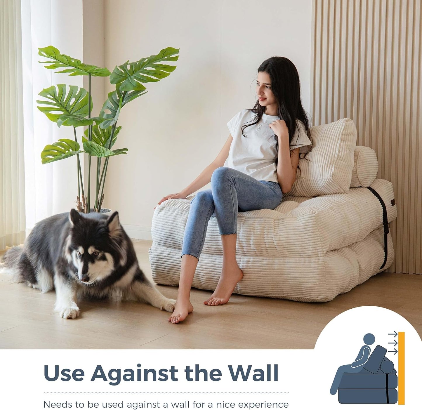 Folding Sofa Pillow Bed